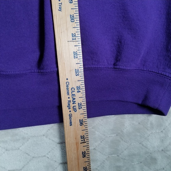 VTG Purple Embroidered Customized Grandma Sweatshirt Cut Tag Sz XL Look - Picture 9 of 11